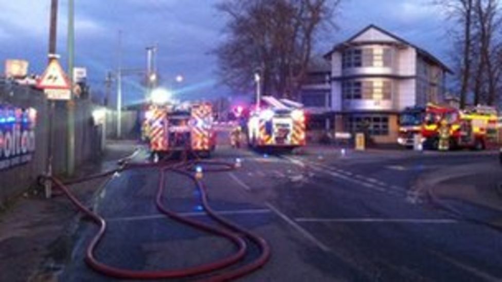 Suffolk rail services resume after fire at Claydon BBC News