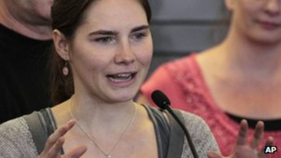 Amanda Knox appeals against slander conviction in Italy BBC News