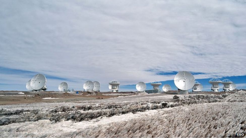 Alma telescope in Chile battles extreme weather BBC News
