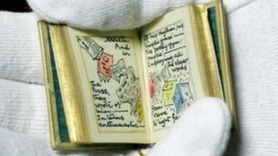 Royal dolls' house book published BBC News