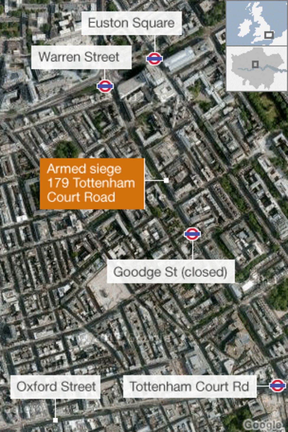 Man arrested after Tottenham Court Road 'bomb threat' BBC News