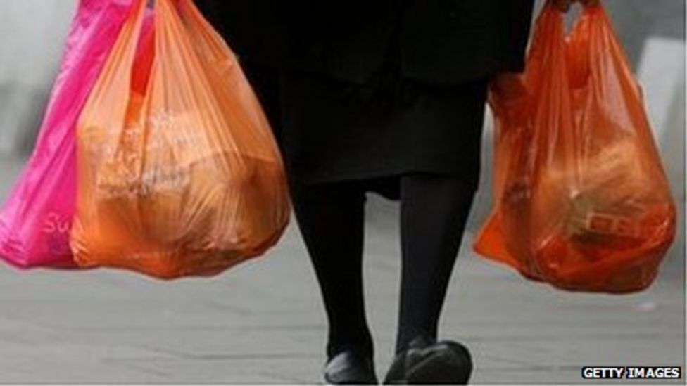 Carrier bag charge Asda, Tesco and John Lewis donations boost