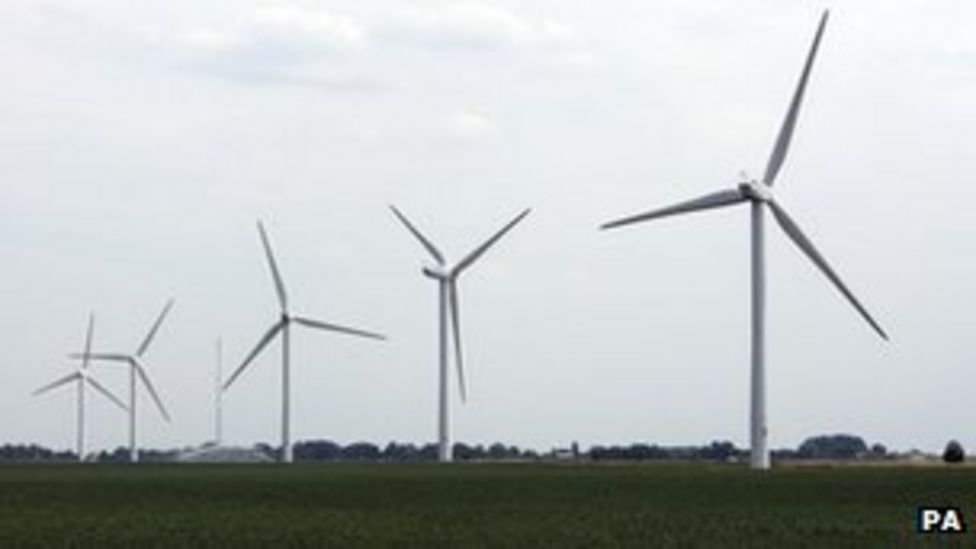 How many wind farms? government asked BBC News
