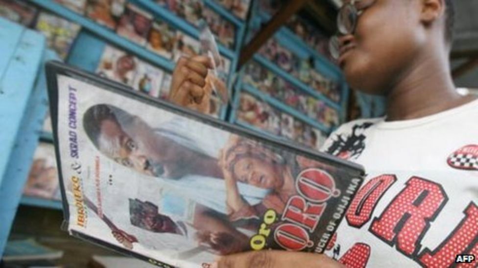 Making a fortune by distributing Nigerian films online BBC News