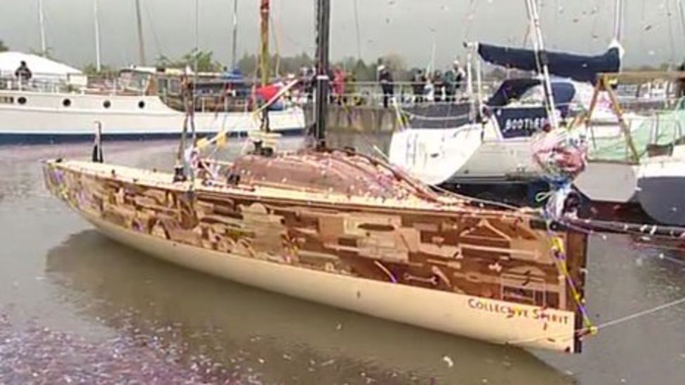 Olympic Boat Arrives In Weymouth For Sailing Events BBC News
