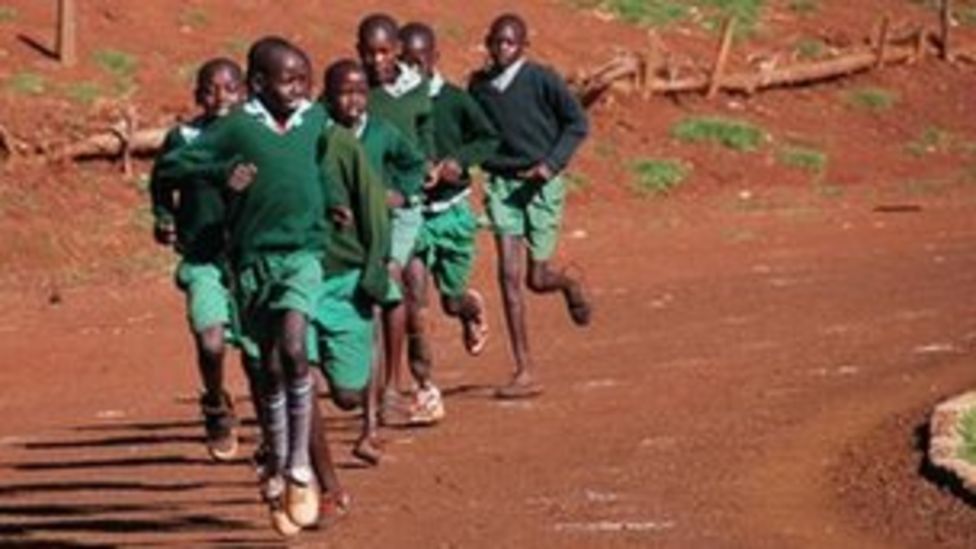 How the school run can make Kenyan champions BBC News