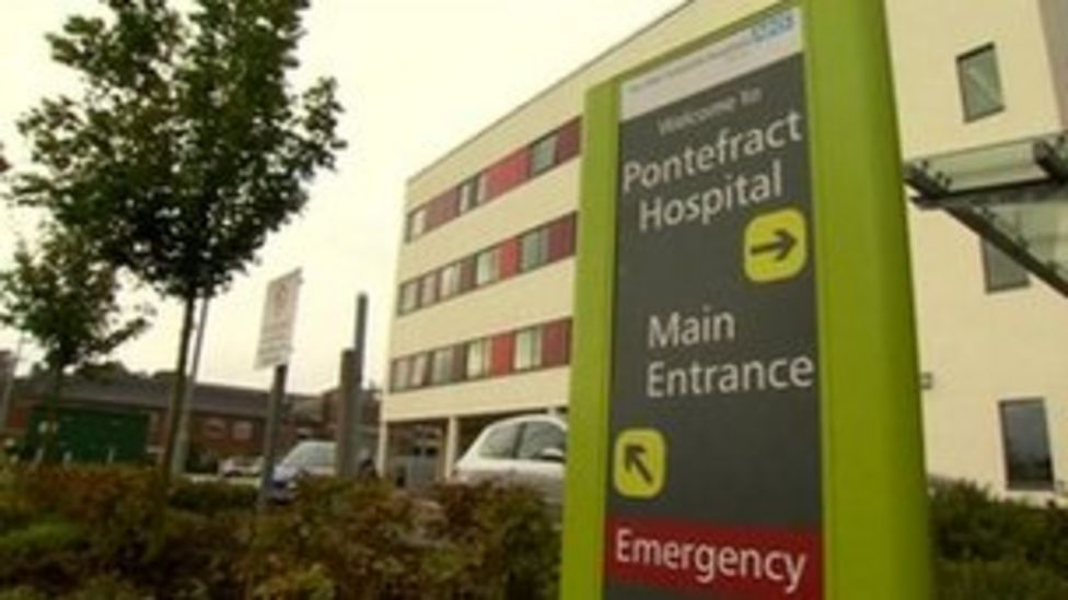 Dewsbury Hospital A&E downgrade plan put to public BBC News
