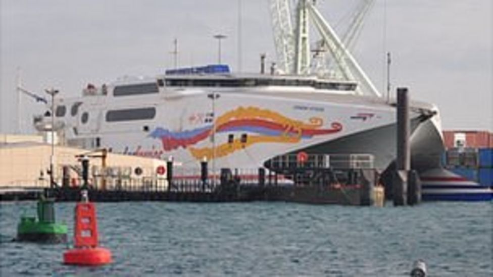 Condor Ferries Delays After Engine Refit Bbc News 