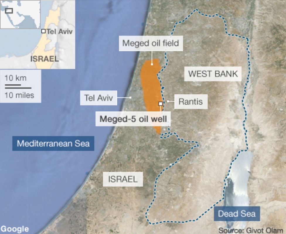 Does Israel walk a thin line with West Bank oil drill? - BBC News