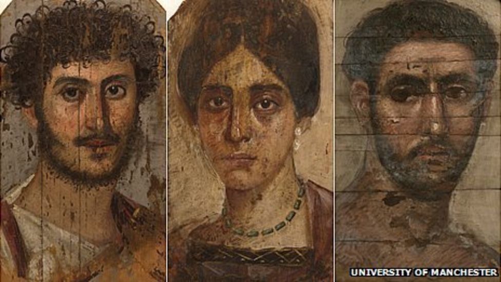 Faces of Egyptian mummies on show in Manchester BBC News
