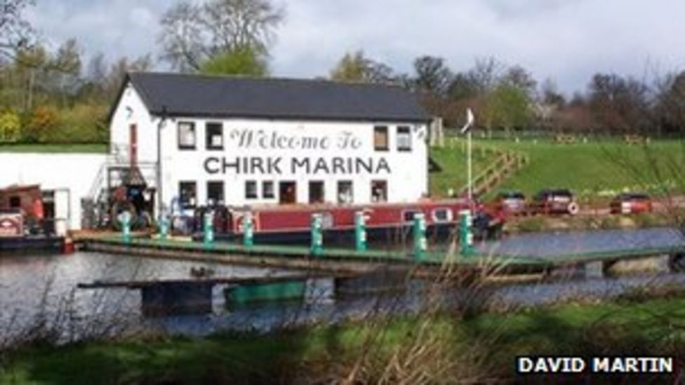 Chirk golf club and marina put into administration - BBC News