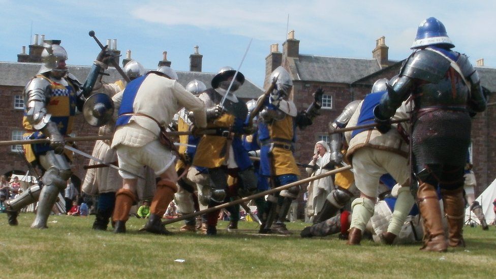 Re-enactment of the Battle of Sauchieburn