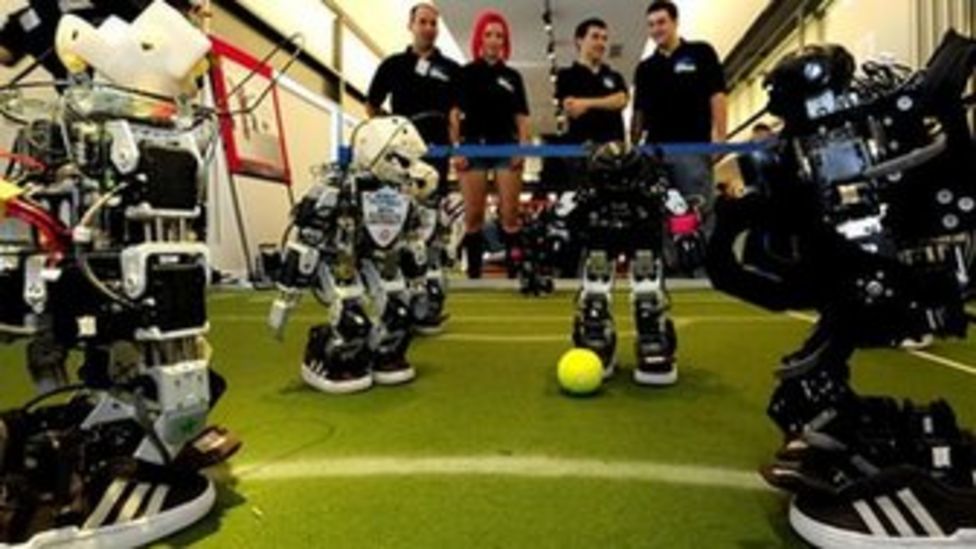 Robots compete in their own 'Olympics' games BBC News