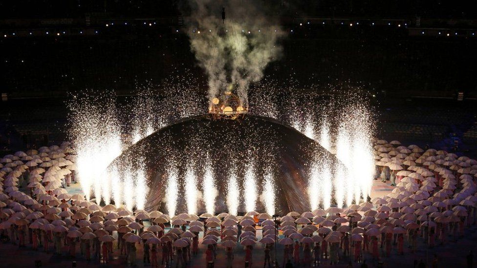 The opening ceremony of the London 2012 Paralympic Games