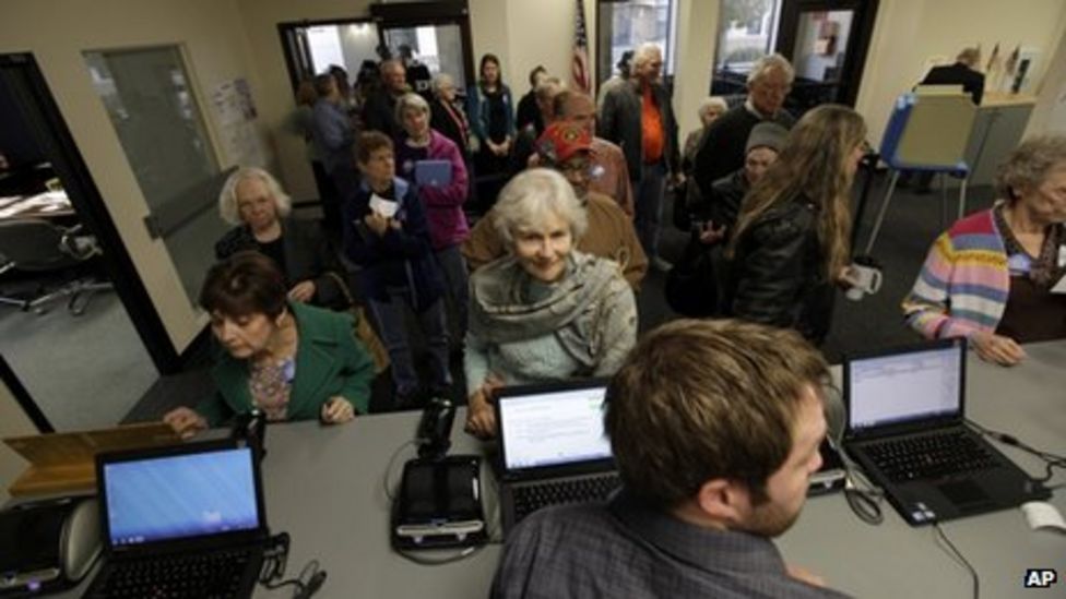 Key swing state of Iowa begins early voting BBC News