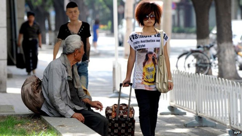 China Inequality Causes Unease Pew Survey Bbc News