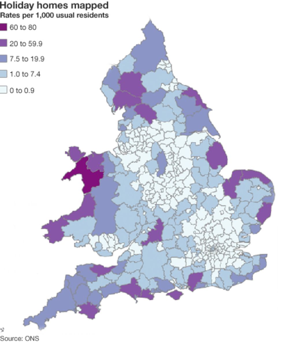 Census 2011: 1.5m have second addresses - BBC News