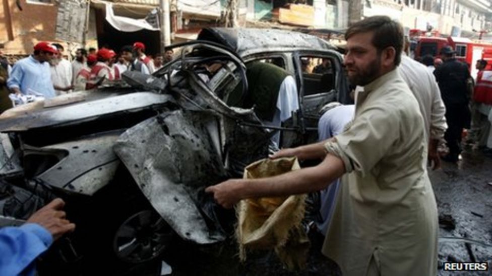 Peshawar Suicide Blast Kills Top Pakistan Police Officer Bbc News