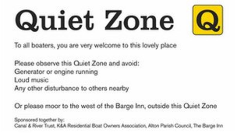 quiet-zone-created-on-canal-through-wiltshire-village-bbc-news