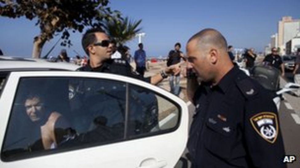 US embassy in Tel Aviv Man held over knife and axe attack BBC News