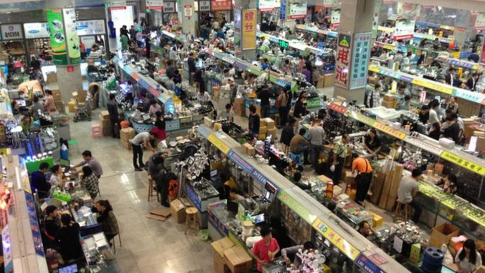 China diary Electronics Street BBC News