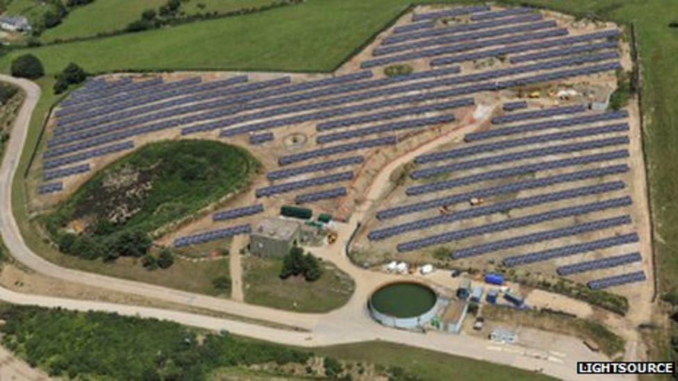 Fears over Cornwall solar farm 'gold rush' BBC News