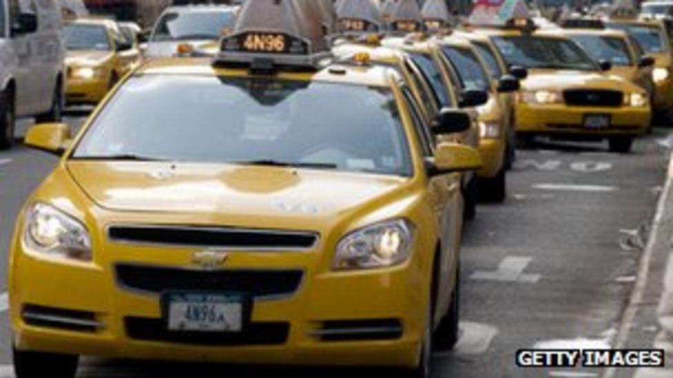 New York puts taxi apps to vote BBC News