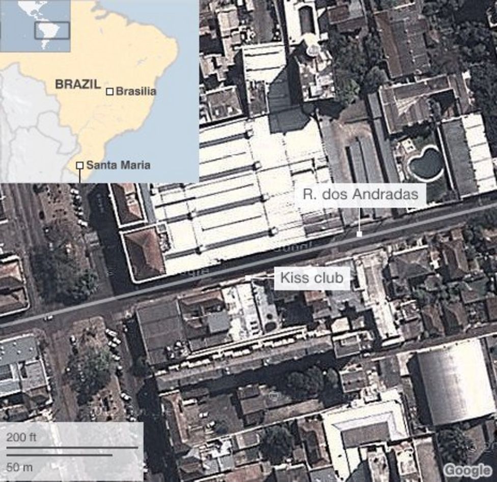 Brazil fire in Santa Maria kills 233 BBC News