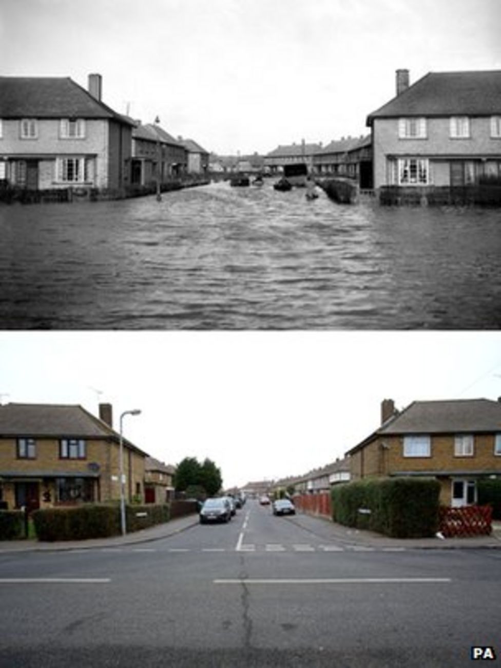 Memories of 1953 flood live on in Canvey Island BBC News