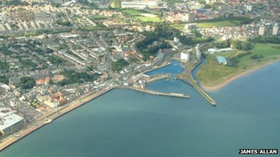 Overnight fire at Kirkcaldy sewage works in Fife BBC News