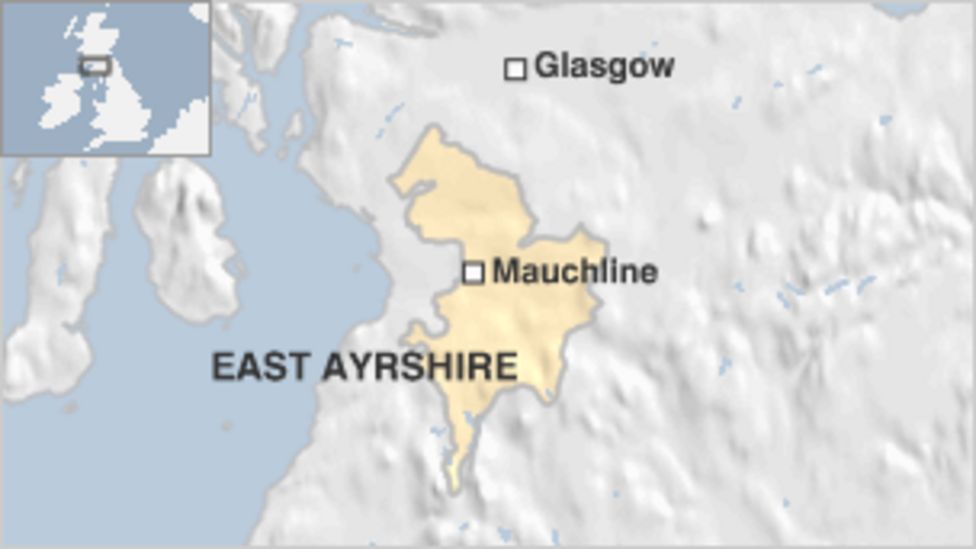 Man's body found in Carnell estate near Mauchline BBC News