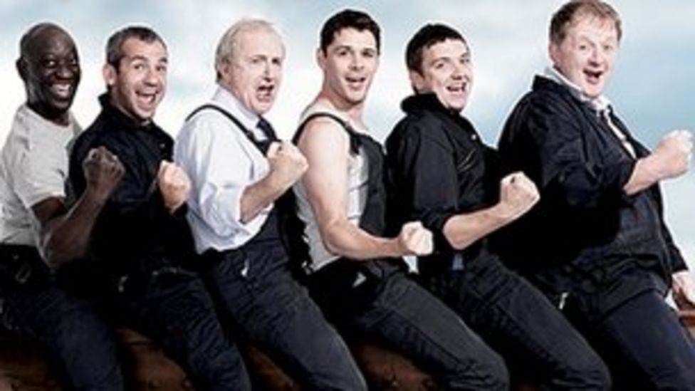 Stars Go The Full Monty On Stage In Sheffield Bbc News