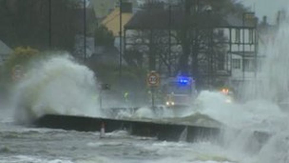 Beaumaris pier pontoon is fixed after storm damage BBC News