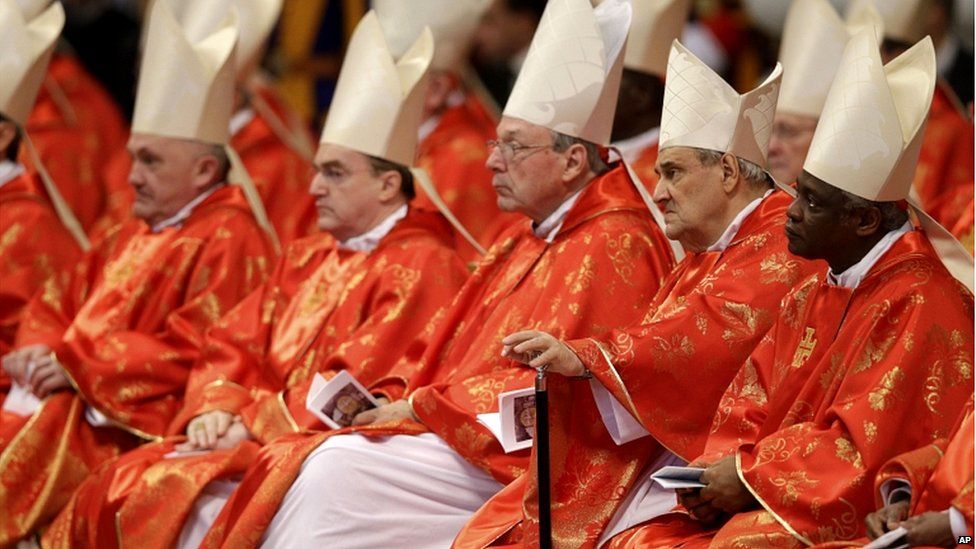 In pictures cardinals conclave bbc news