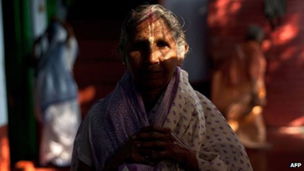 The Indian Town With 6000 Widows Bbc News 