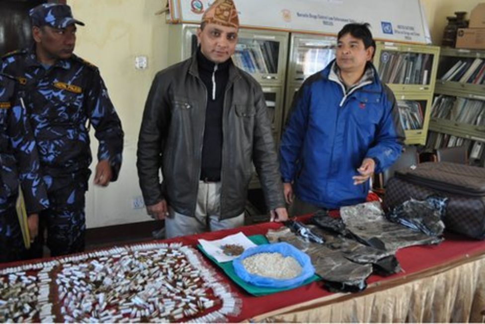 Nepal Steps Up Battle Against Drug Traffickers Bbc News 