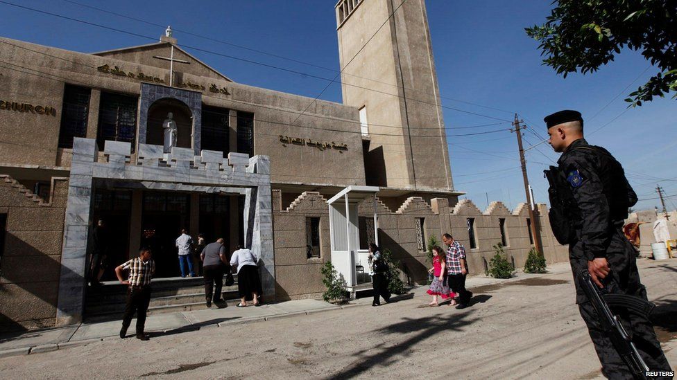 St Joseph Chaldean Church, Baghdad, 31 March