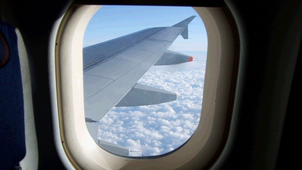 Plane window