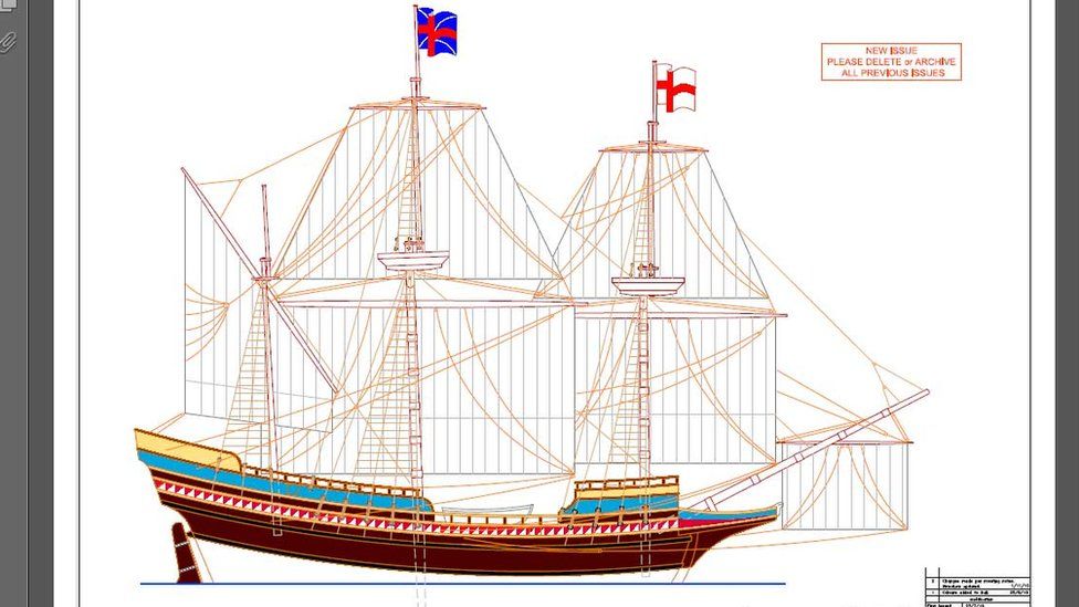 Mayflower replica plan