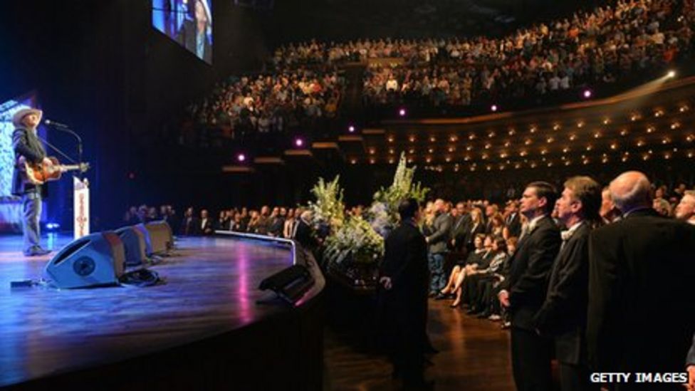 Country star Jones funeral held in Nashville BBC News