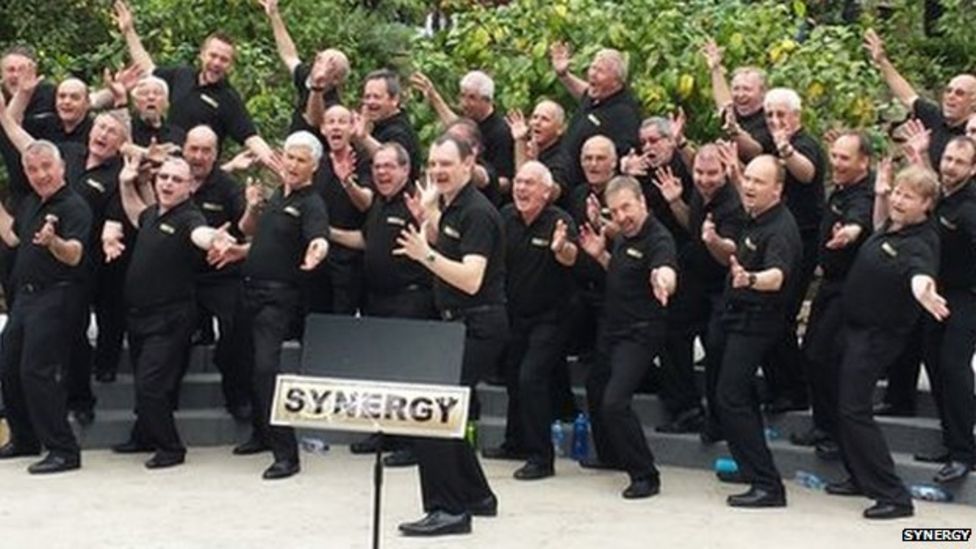 Abergavenny choir Synergy named UK best with beginners' help BBC News