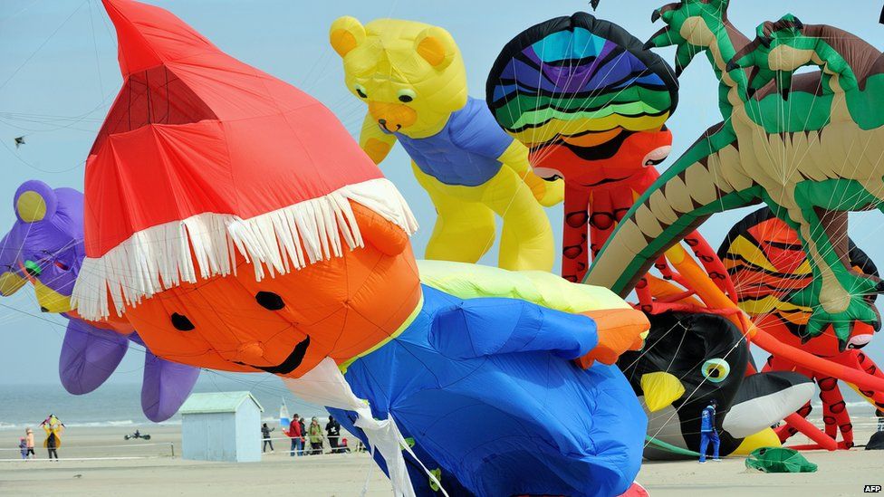International kite festival takes off in France BBC Newsround