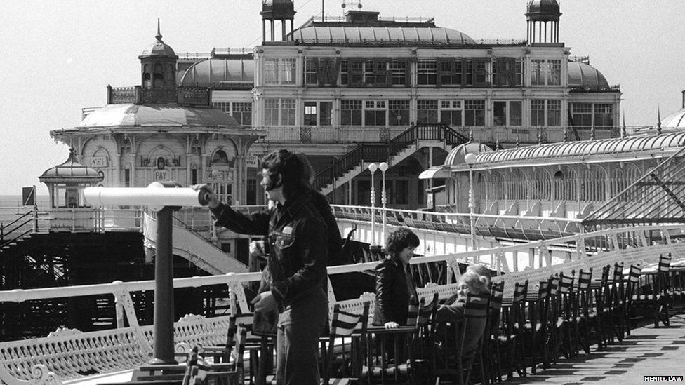 West Pier in the 1970s