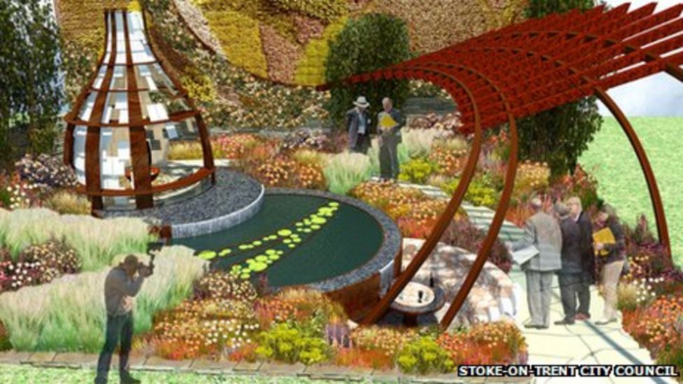 StokeonTrent Chelsea Flower Show entry for sale BBC News