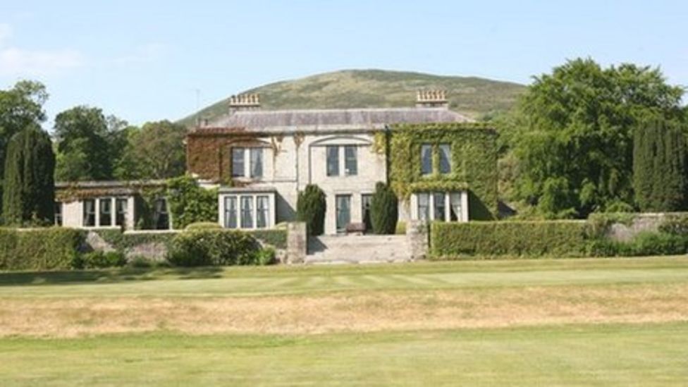Mourne Park House fire guts County Down ancestral home BBC News
