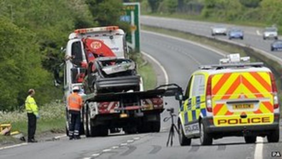 Swindon crash Vigil remembers teenagers who died BBC News