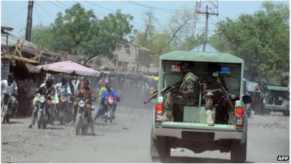 Nigeria Boko Haram Islamists Arrested In Maiduguri Bbc News