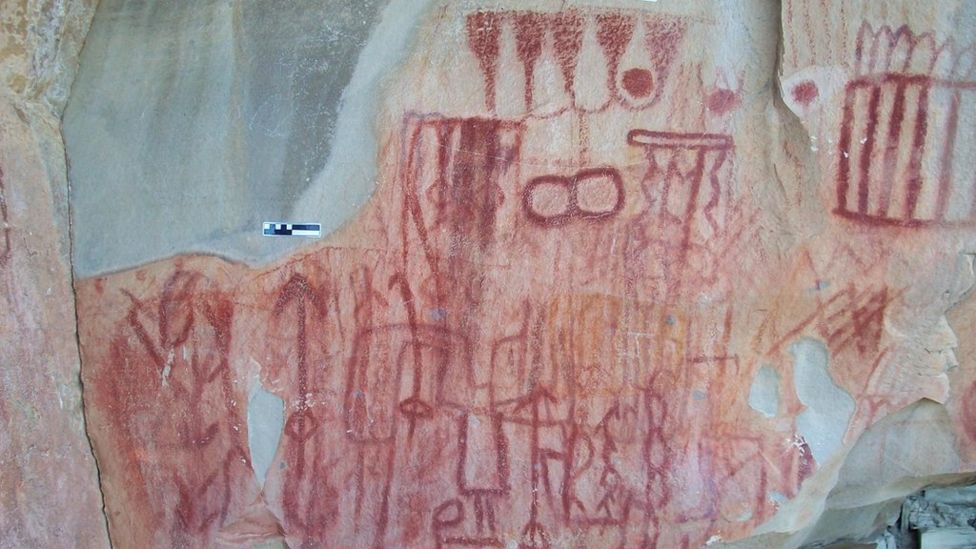 Amazon rainforest rock art 'depicts giant Ice Age creatures' BBC News