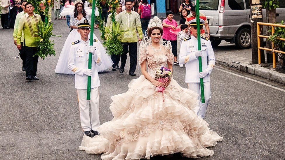 Santacruzan parade in Iloilo City. Photo: Al Destacamento