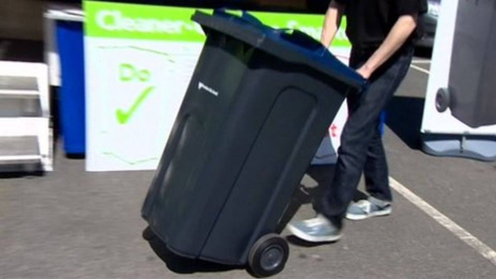 Birmingham's new bins wheeled out to residents BBC News